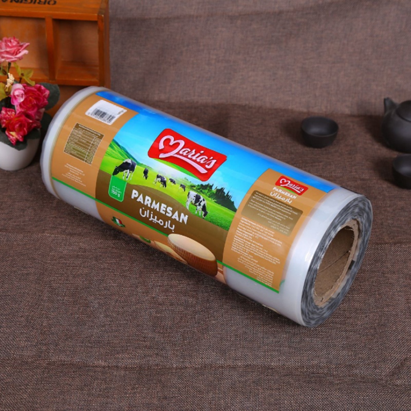 Película de rollo laminada de envasado de alimentos / Película de rollo de plástico impresa personalizada / Película de papel de aluminio para embalaje de alimentos