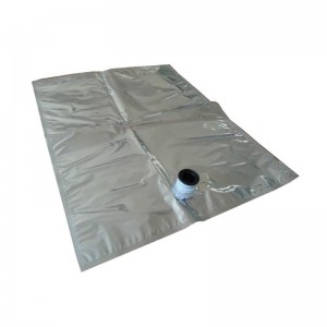 Bolsa vacía aséptica de plástico de 10L en caja Vino 1L Bolsa inferior de 20 litros de bolsa en caja con válvula