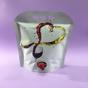 Proveedor chino al por mayor 3L 5L Bolsa de papel de aluminio Bolsa de vino en caja