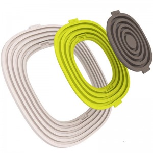 Conjunto de tres piezas de almohadilla aislante de silicona