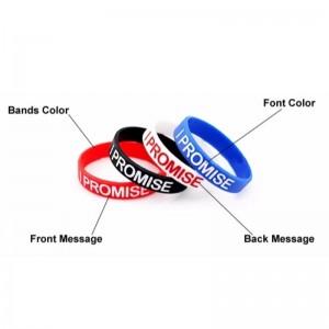 Muñequera de silicona