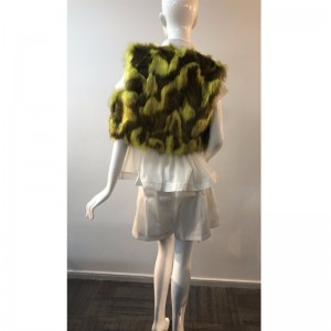 SEÑORA DOBLE COLOR PIEL GILET RLWF0010