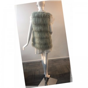 SEÑORA SEA FOAM FUR GILET RLWF0025