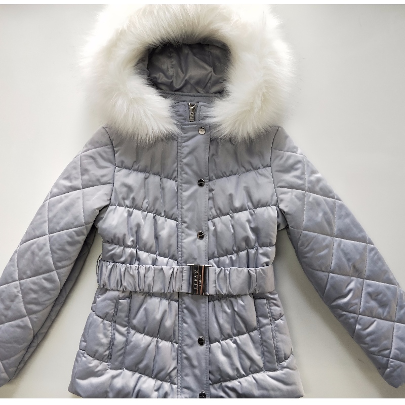 ABRIGO ACOLCHADO AZUL CLARO PARA NIÑOS RLCPC0004