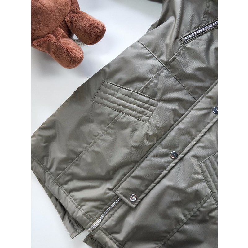 ABRIGO ACOLCHADO KHAKI PARA NIÑOS RLCPC0006