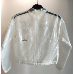 CHAQUETA DE TPU BRILLANTE PARA NIÑOS RLCTJ0002N