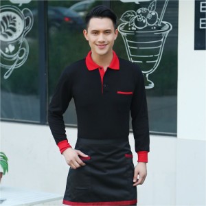 Camisa de trabajo de manga larga con bolsillo