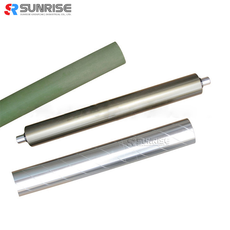 Rodillo de guía de aluminio con mejores ventas para imprimir maquinaria unwiding