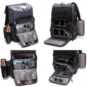 Diat BRTSM31 Fotografía profesional Trípode Lente Mochila Cámara de viaje al aire libre Video Mochila