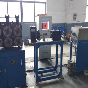 Sistema de prueba de corriente de Foucault en línea para alambre de acero de resorte ECH7002