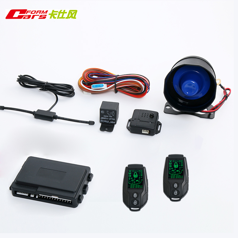 código de salto bidireccional controlador remoto lcd seguridad del automóvil sistema de alarma automática