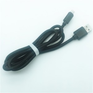 KPS-1005CB Micro 3ft OD4.5MM micro cargador rápido flexible cable usb para android móvil