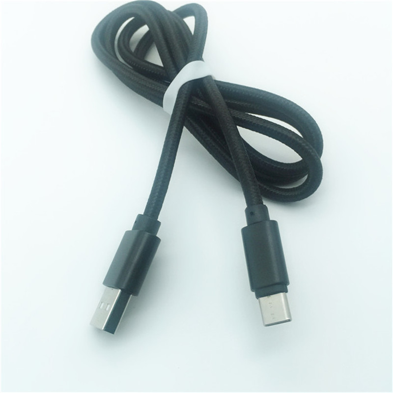 KPS-1005CB TIPO C 1m de alta calidad de carga rápida 2.4A tipo c cables de datos para teléfono