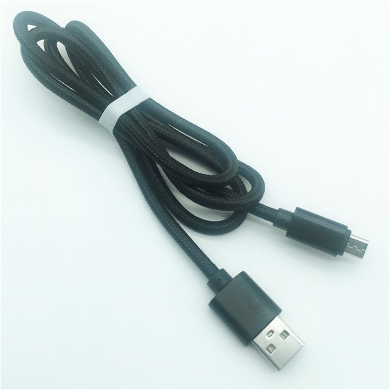 KPS-1005CB Micro 2M OD4.5MM micro cargador rápido flexible cable usb para android móvil