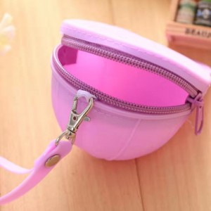 Monedero de silicona cero billetera gorra de béisbol monedero mini lindo sombrero bolsa de llaves bolso de mano de silicona cero billetera