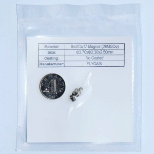 Micro imán smco pequeño de precisión