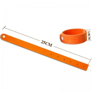 Pulsera repelente de mosquitos (fibra)