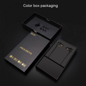 Altavoz dual HiFi Estéreo en la oreja Auriculares con cable