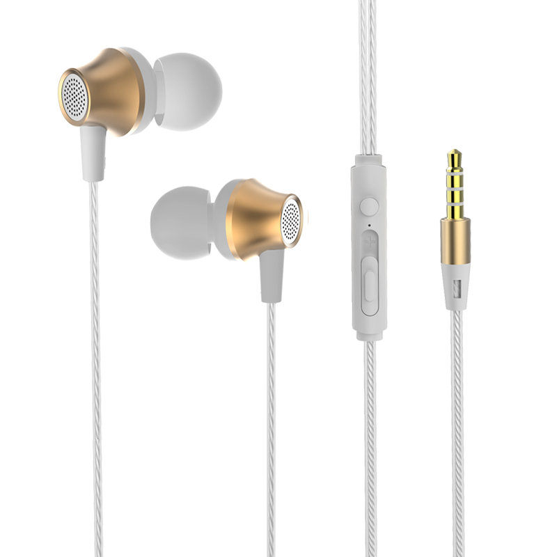 Good Deep Bass Stereo HiFi Auriculares con cable en la oreja