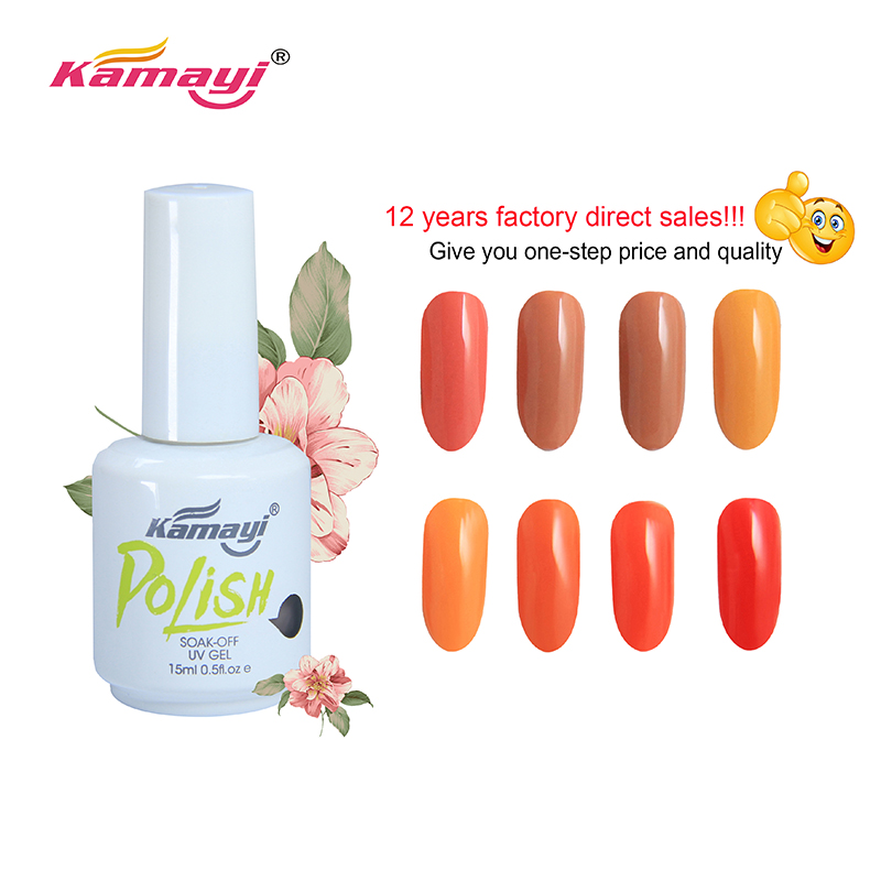 Kamayi Gel Uv / led Gel de uñas de tres pasos, gel de uñas Chiodo Del Soak Off Gel Polish