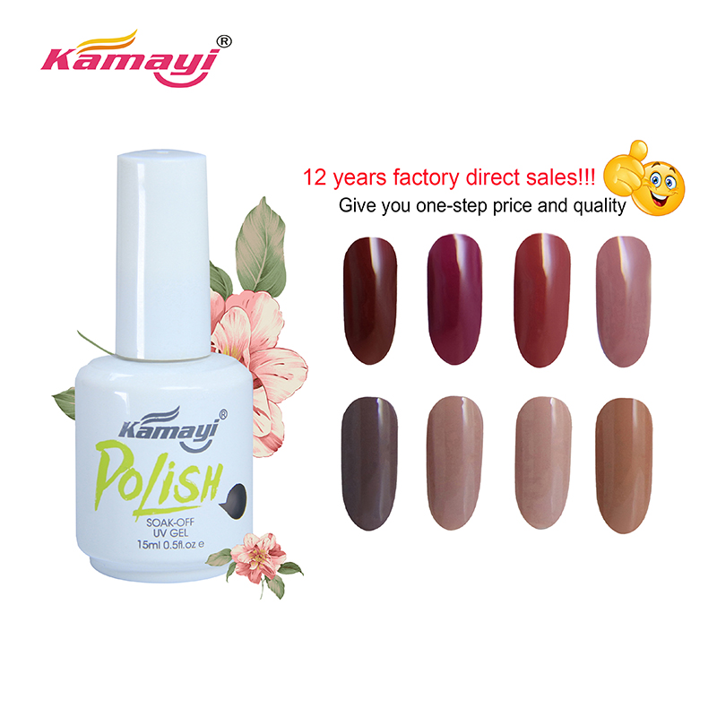 Kamayi Cheap Professional Nail Soak Off Color Uv Gel esmalte de uñas