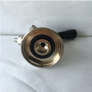 Acoplador de barril de cerveza tipo G con válvula de alivio de presión Mango de palanca de diseño ergonómico con acero inoxidable