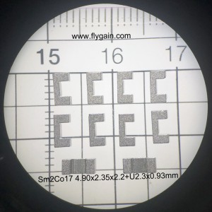 Fábrica china de alta calidad fuerte imán de micro precisión