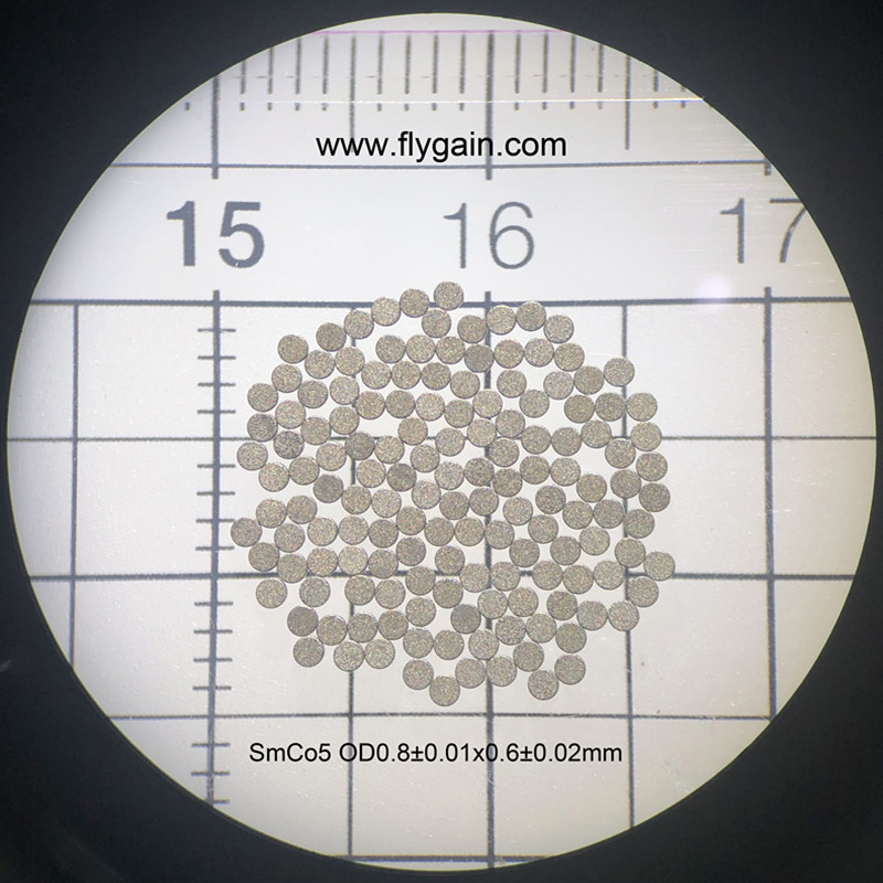 Micro Precision SmCo Ring Magnet para motor móvil