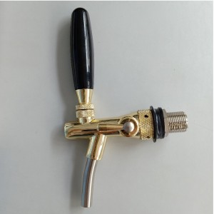 Control de flujo ajustable G5 / 8 vástago grifo de cerveza para bar
