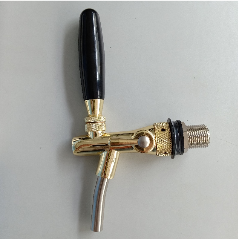 Control de flujo ajustable G5 / 8 vástago grifo de cerveza para bar