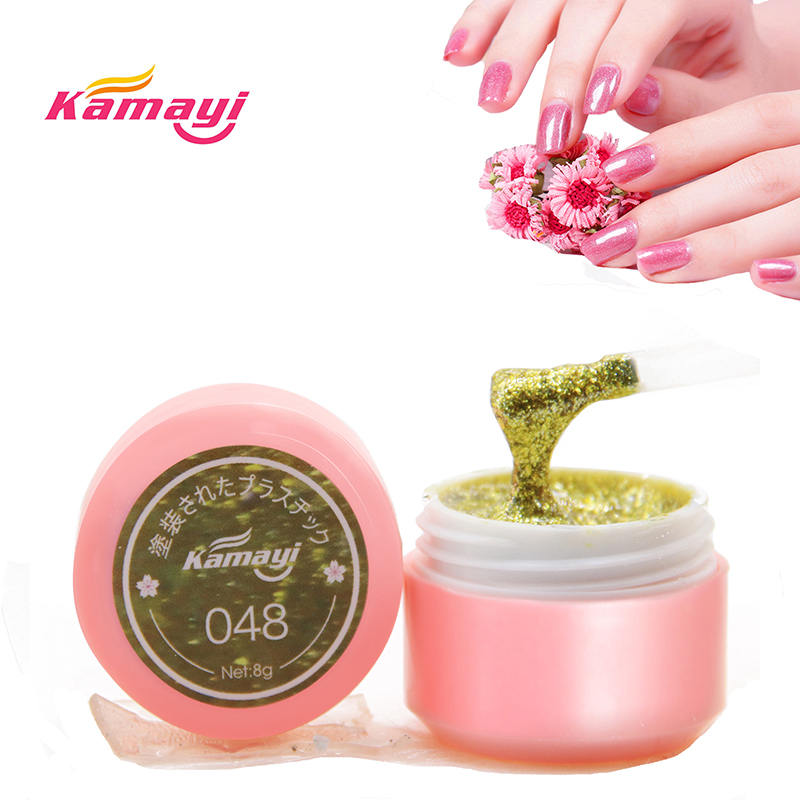 Kamai 2019 nuevo producto 48 color pintura gel esmalte de uñas gel UV gel remojo gel UV esmalte de uñas gel