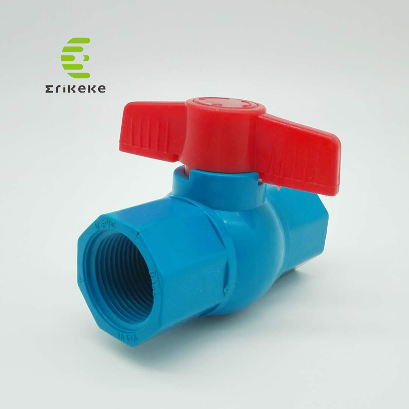 Las válvulas de bola compactas de PVC manuales para agua potable