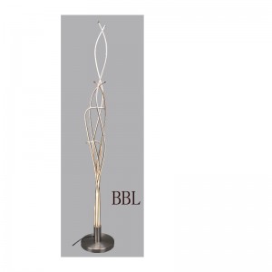 Lámpara de pie LED con tira de aluminio