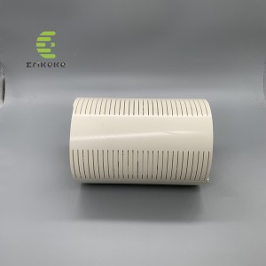 La carcasa de PVC y el tubo de pantalla