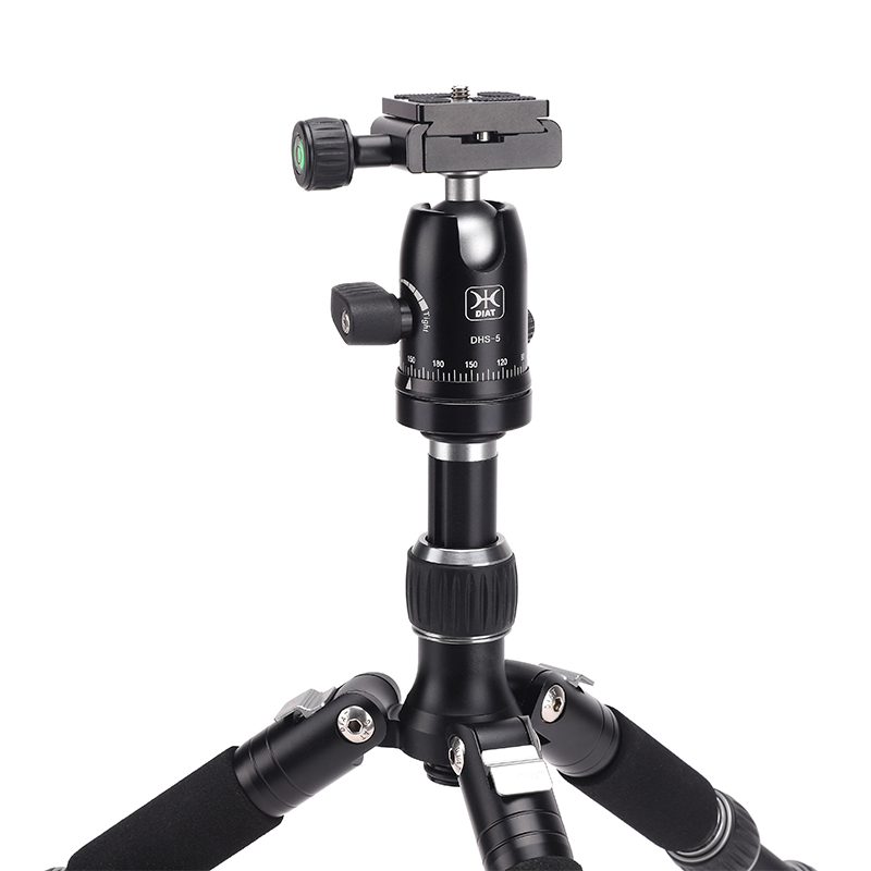 Venta caliente Diat AM125-DHS-5 Mini trípode de cámara profesional de micro distancia ligera