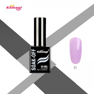 Kamayi Custom Private Label Nail Salon 72 colores Gel acrílico esmalte de uñas Remojo Semi Uv Gel permanente para mayorista