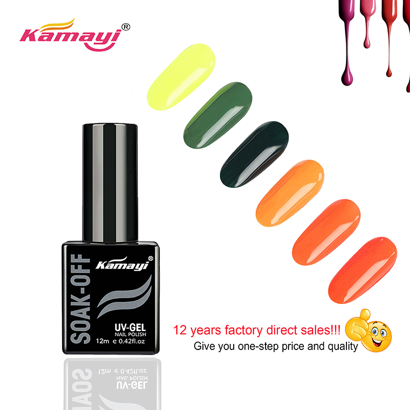 Kamayi 72 Colors12ml, Uv Gel Esmalte de Uñas Al Por Mayor Uv Gel Polish