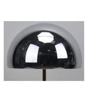 Lámpara de mesa LED con base de mármol blanco