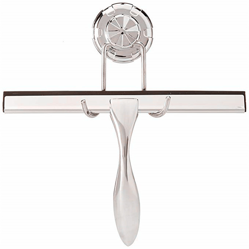 Limpiacristales profesionales de acero inoxidable, rasquetas de vidrio para ducha, baño, ventana
