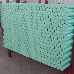 Recubrimiento epoxi con taco redondo