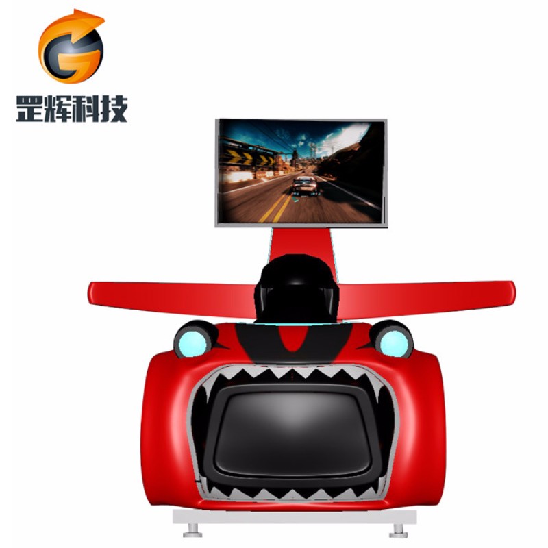 Racing Simulator VR Machine Global venta caliente parque temático equipo de tres ejes vr racing car