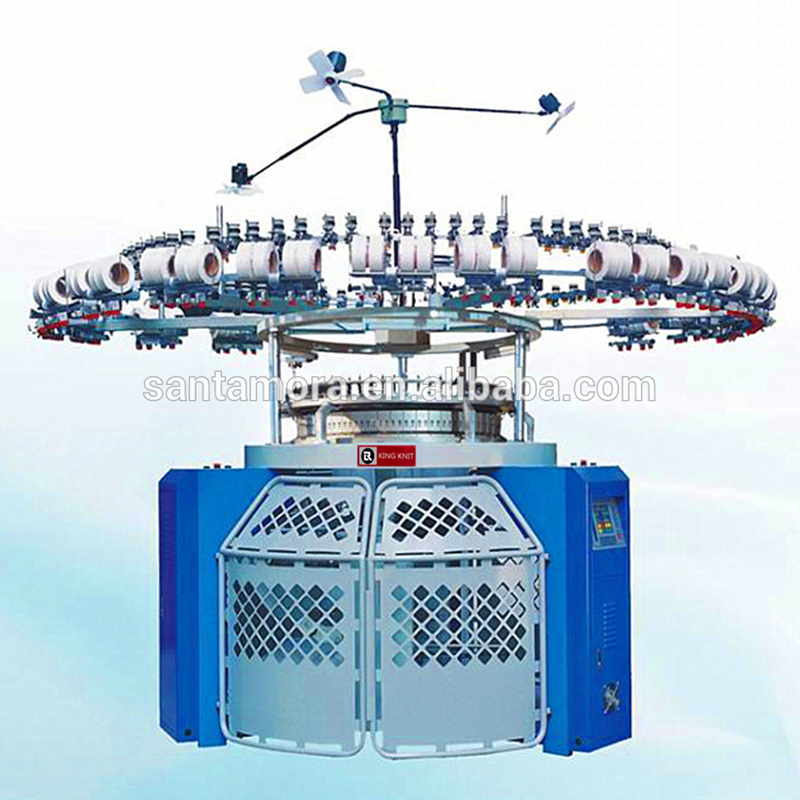 Máquina de tejer circular computarizada de alta velocidad de venta caliente