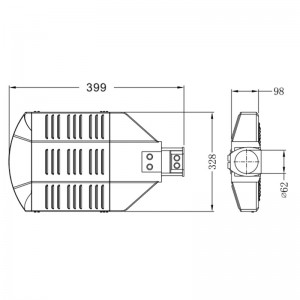 Farola LED clásica de 50W