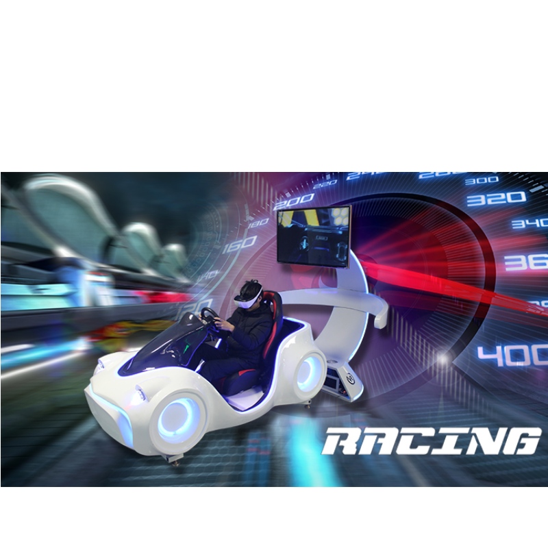 Equipo de parque temático de venta caliente VR Racing Global de tres ejes 3DOF