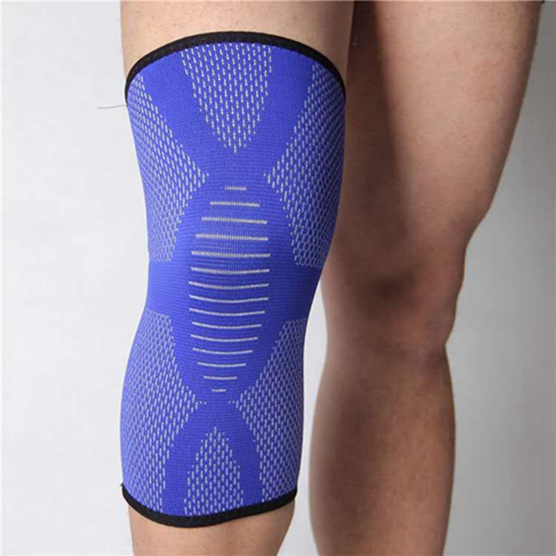 Máquina de tejer computarizada de vendaje de rodilla con soporte de poliéster