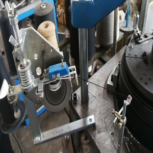 Máquina de tejer de ganchillo de vendaje de poliéster de alta velocidad de 9 pulgadas