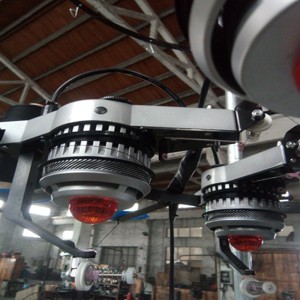 Fabricante deportes nylon doble jersey rodillera máquina