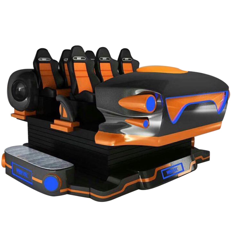 Nave espacial 9DVR Venta caliente diversión experiencia de realidad virtual asiento 9Dvr cine 6 asientos 9dvr para la familia