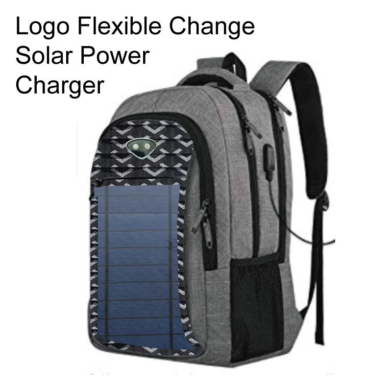 Mochila de energía solar para hombres