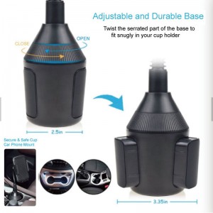 La insignia del soporte del celular de Nest Cup.